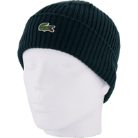 Rib Knit Brushed Wool Beanie Sinople Green Yzp