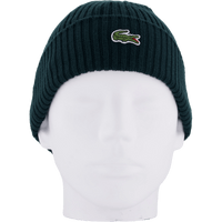 Rib Knit Brushed Wool Beanie Sinople Green Yzp