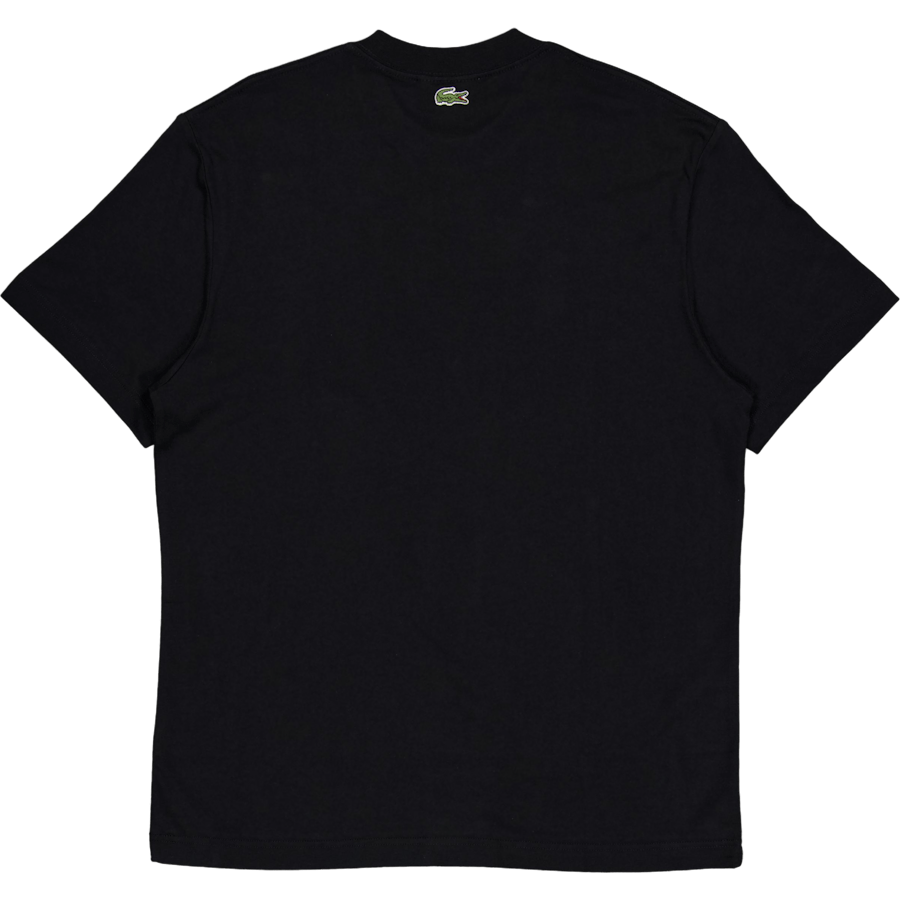 Embroidered Cotton T-shirt Noir 031