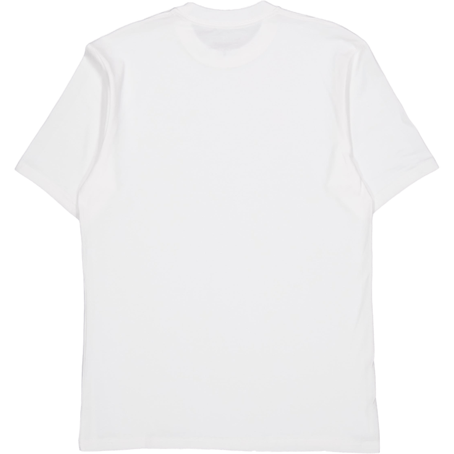 High Neck Tee White