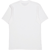 High Neck Tee White