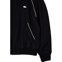 Badge Accent Wool Varsity Jack Black