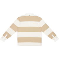 Relaxed Fit Striped Rugby Polo Viennese/lapland