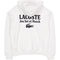 Multi Print Fleece Hoodie Flour