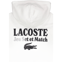 Multi Print Fleece Hoodie Flour