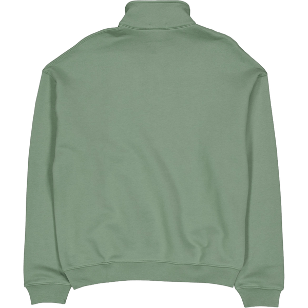 Heavy Fleece Zipper Neck Sweat Thyme