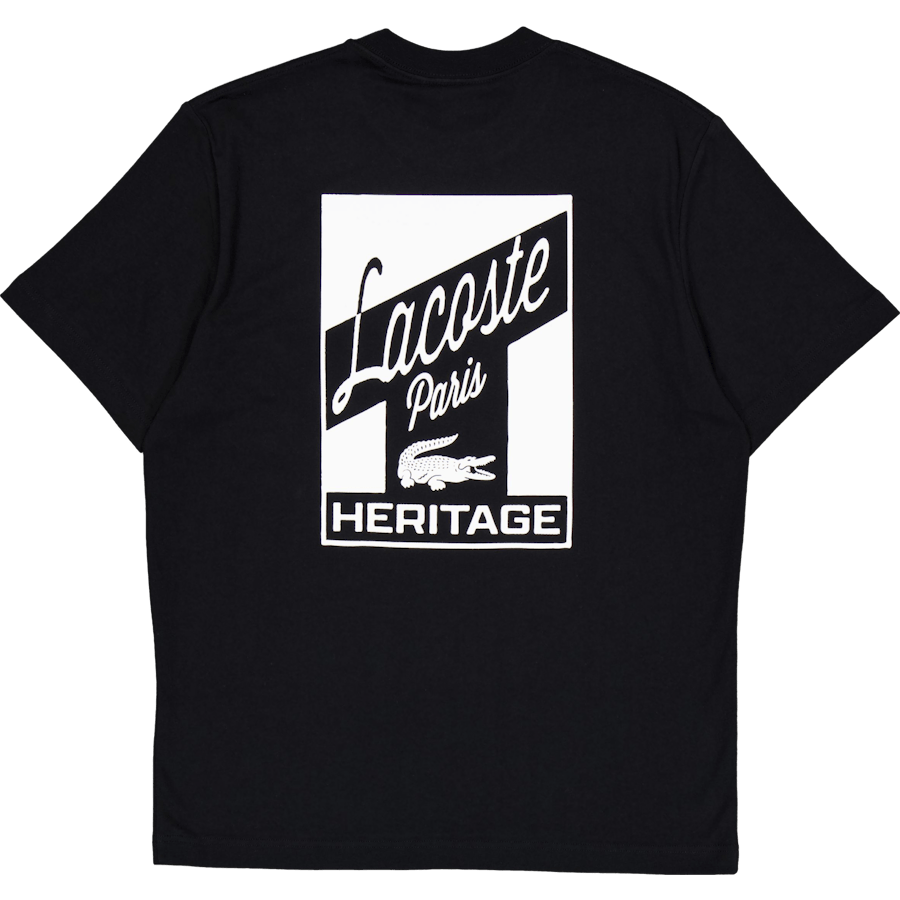 Multi Print Jersey T-shirt Black