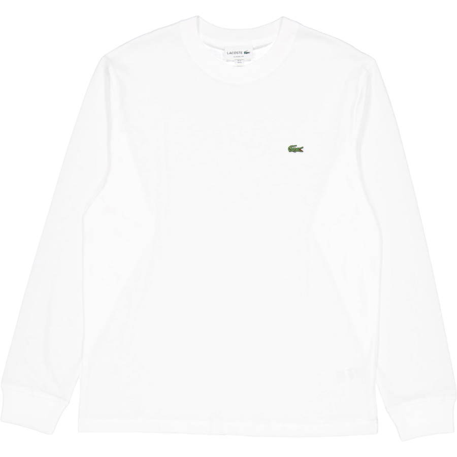 Long Sleeved Cotton T-shirt White
