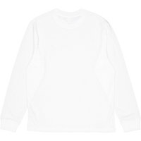 Long Sleeved Cotton T-shirt White