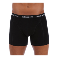 Solid Shorts 3-Pack Black
