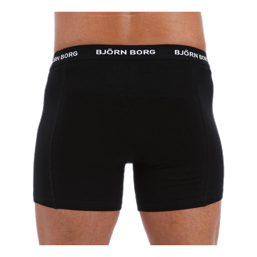 Solid Shorts 3-Pack Black