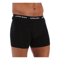 Solid Shorts 3-Pack Black