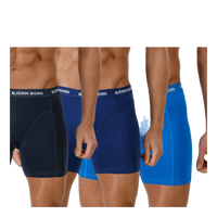 Solid Shorts 3-Pack Blue