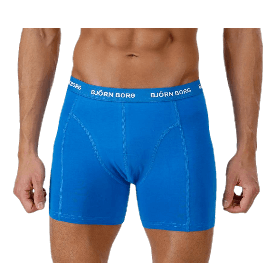 Solid Shorts 3-Pack Blue