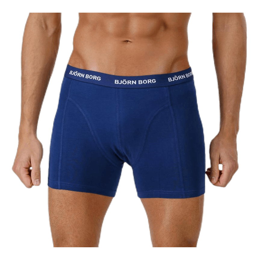 Solid Shorts 3-Pack Blue