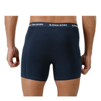Solid Shorts 3-Pack Blue