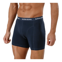Solid Shorts 3-Pack Blue