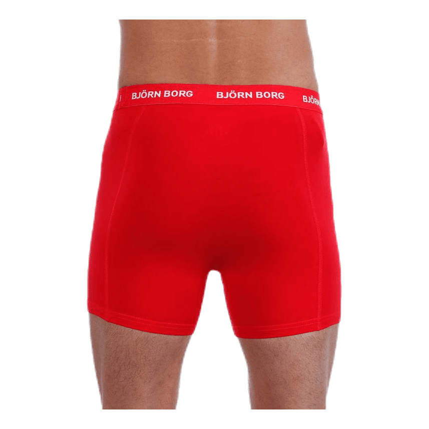 Solid Shorts 5-Pack Patterned