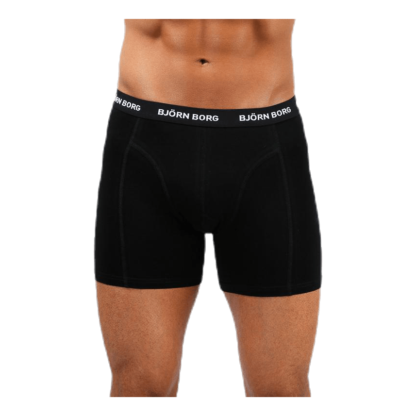 Solid Shorts 5-Pack Black