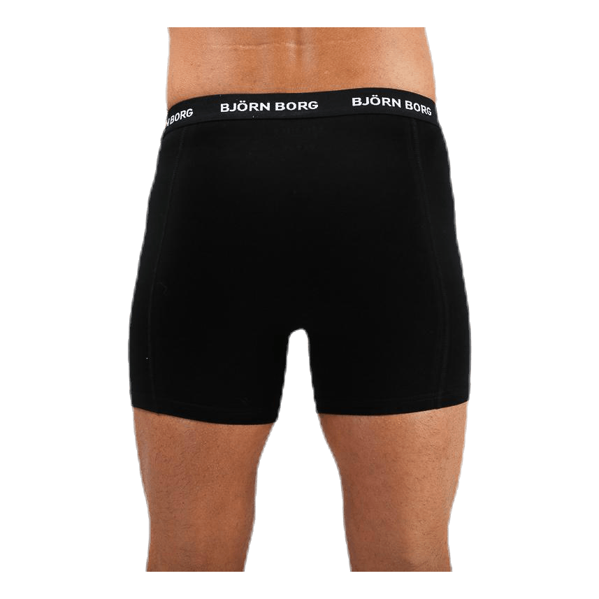 Solid Shorts 5-Pack Black