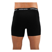 Solid Shorts 5-Pack Black