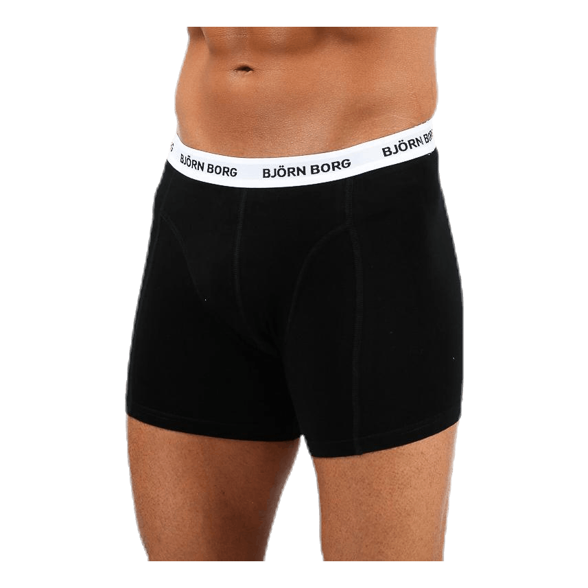 Solid Shorts 5-Pack Black