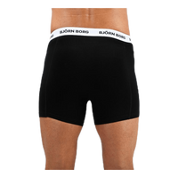 Solid Shorts 5-Pack Black