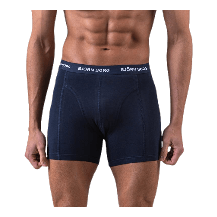 Shadeline Shorts 3-Pack Blue/Patterned/Black