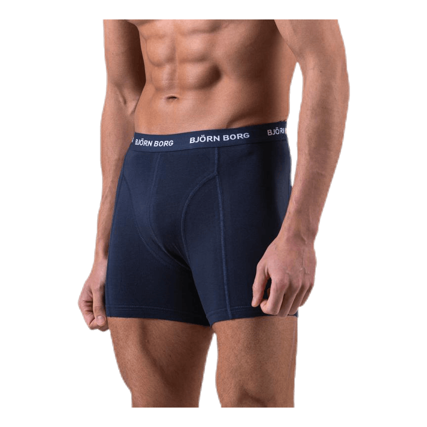 Shadeline Shorts 3-Pack Blue/Patterned/Black