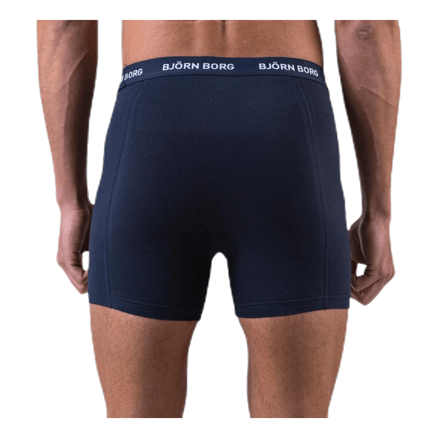 Shadeline Shorts 3-Pack Blue/Patterned/Black