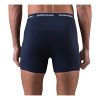 Shadeline Shorts 3-Pack Blue/Patterned/Black