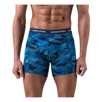 Shadeline Shorts 3-Pack Blue/Patterned/Black