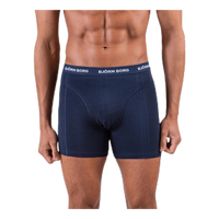 Solid Shorts 5-Pack Blue/Patterned
