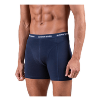 Solid Shorts 5-Pack Blue/Patterned
