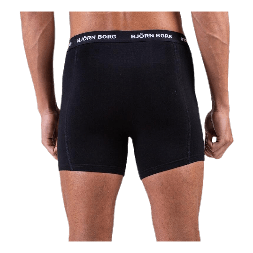 Solid Shorts 5-Pack Blue/Patterned