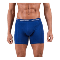 Solid Shorts 5-Pack Blue/Patterned