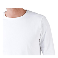 Crew Neck Longsleeve White