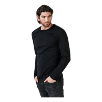 Crew Neck Longsleeve Black