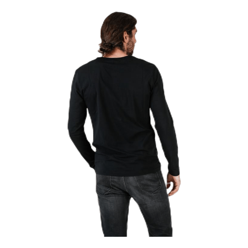 Crew Neck Longsleeve Black