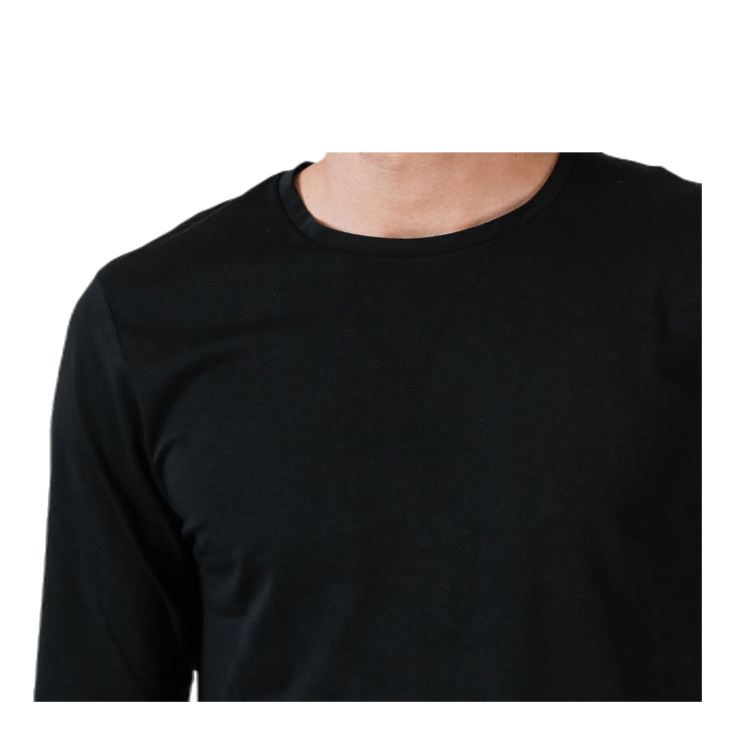 Crew Neck Longsleeve Black