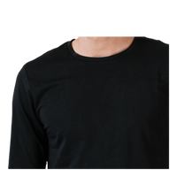 Crew Neck Longsleeve Black