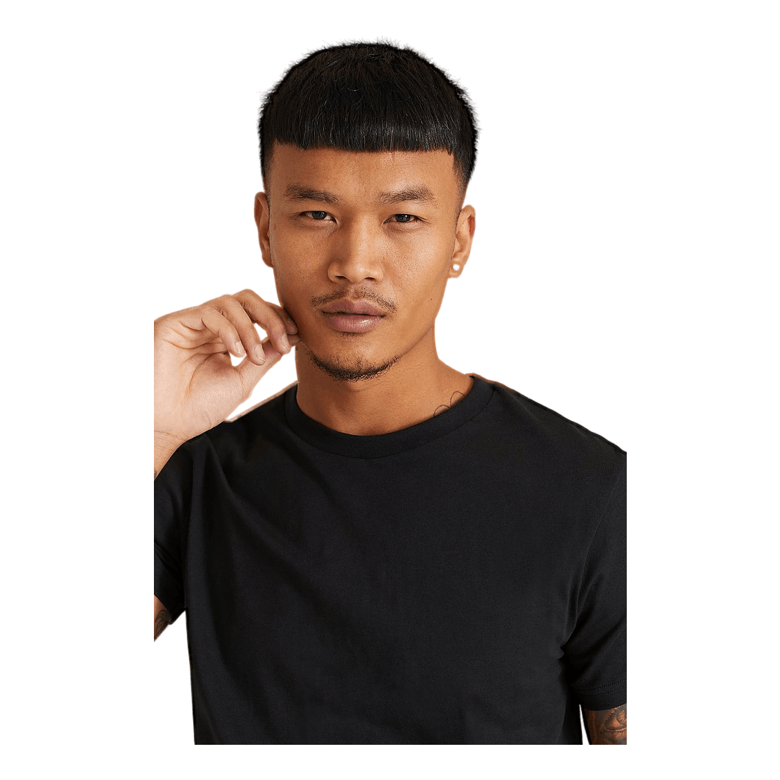 Crew-Neck Cotton