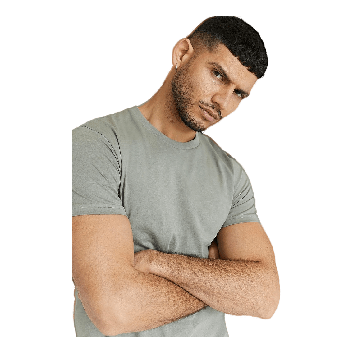 Crew-Neck Cotton