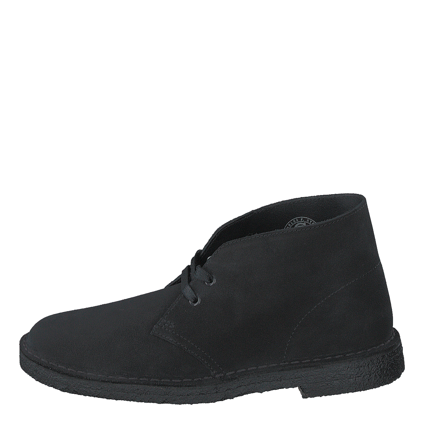 Clarks originals desert boots top black suede