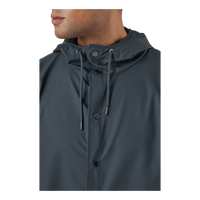 Rains Long Jacket Slate