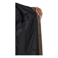 Rains Long Jacket Wood
