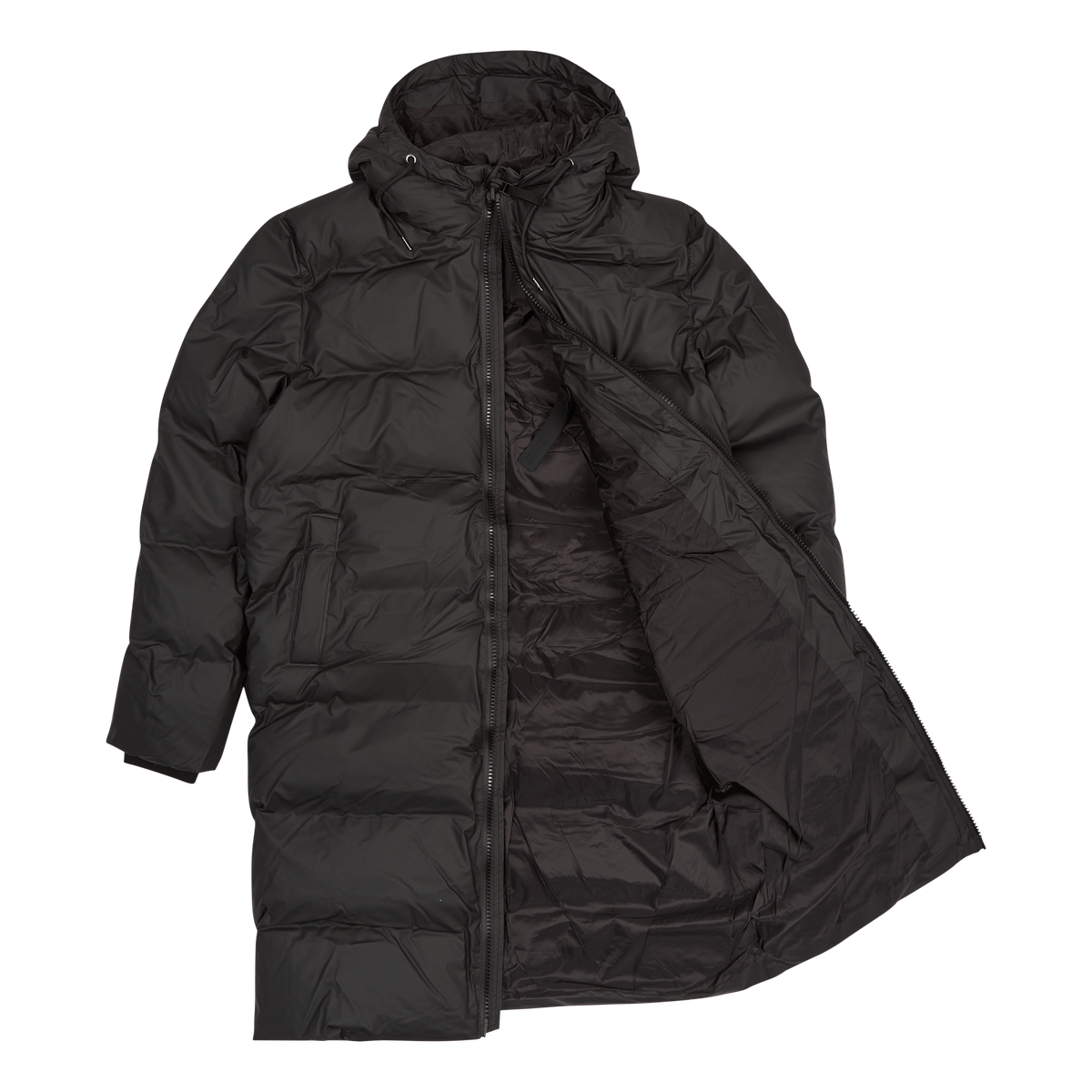 Rains Long Puffer Jacket