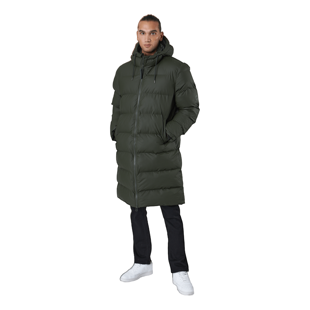 Rains Long Puffer Jacket
