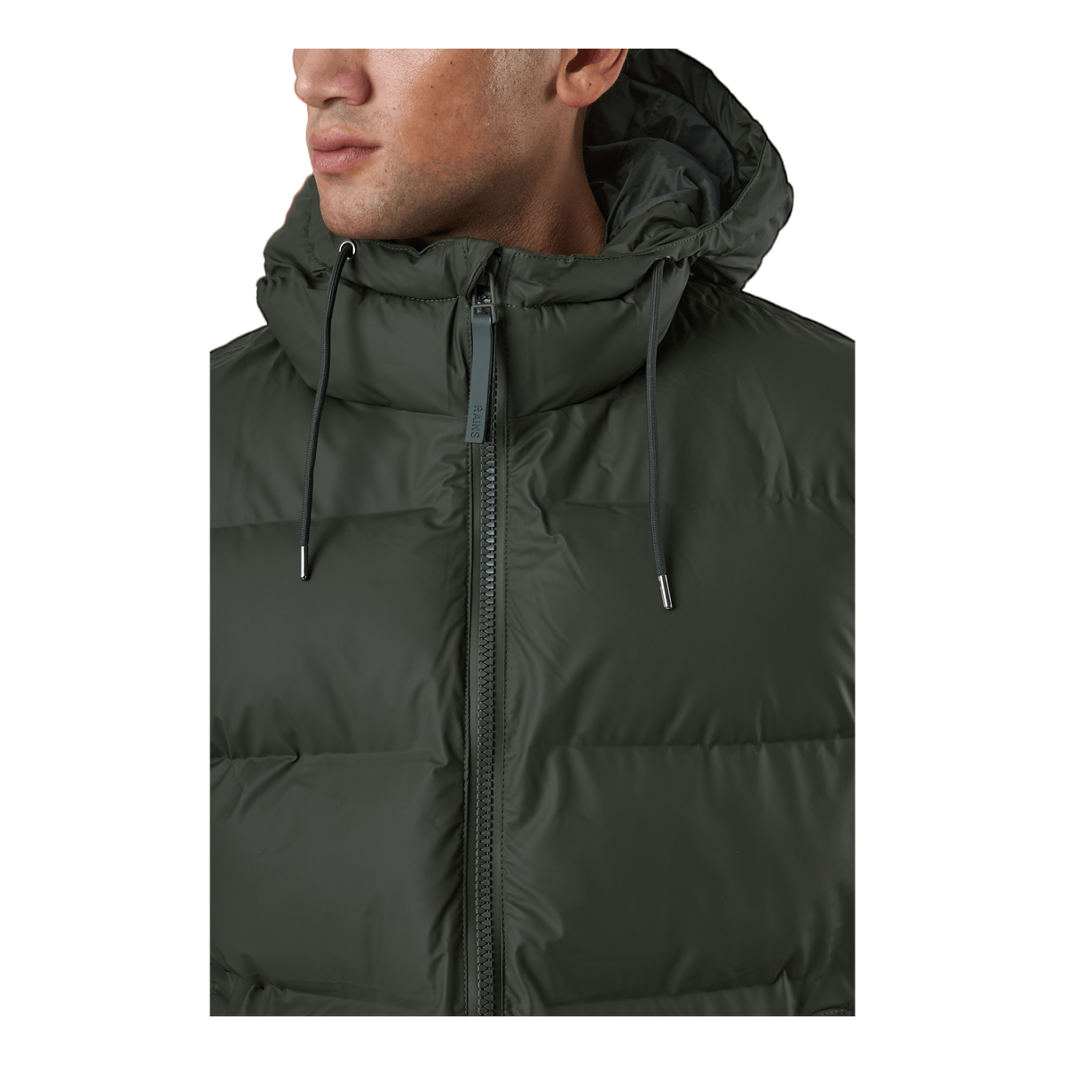 Rains Long Puffer Jacket