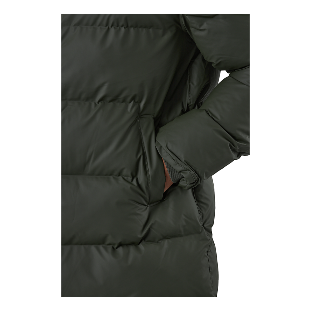 Rains Long Puffer Jacket